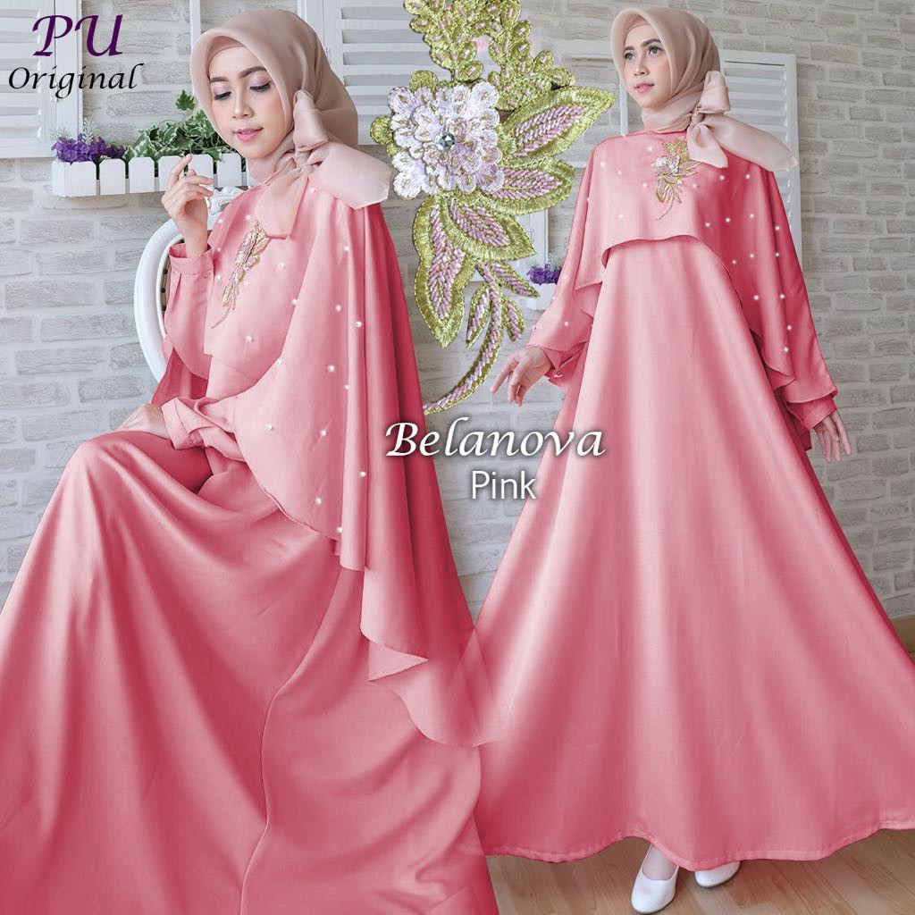 MAXI BELANOVA GAMIS CANTIK Gaun Pesta kondangan Baju 