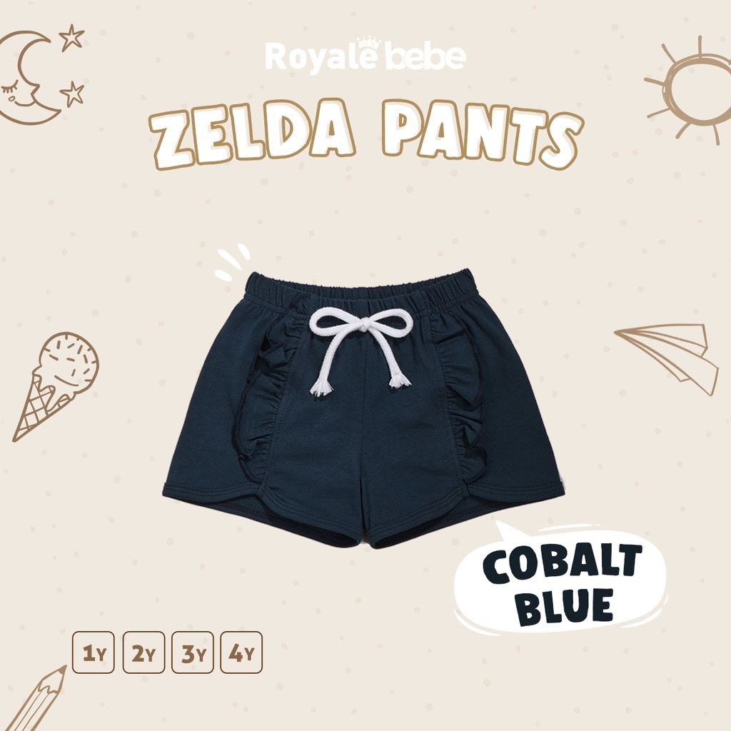 Royale bebe baby Zelda Pants / Celena Pendek Anak