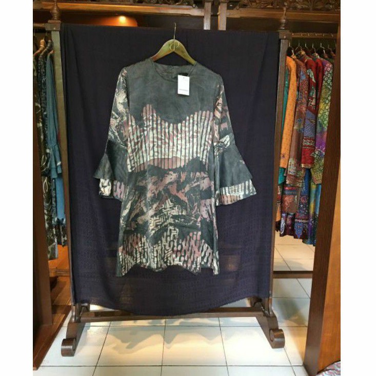 Umay Tunik Tissue by Dian Pelangi TERBARU Baju Atasan Batik Tie Dye Wanita Kerja Kantor Casual Modis