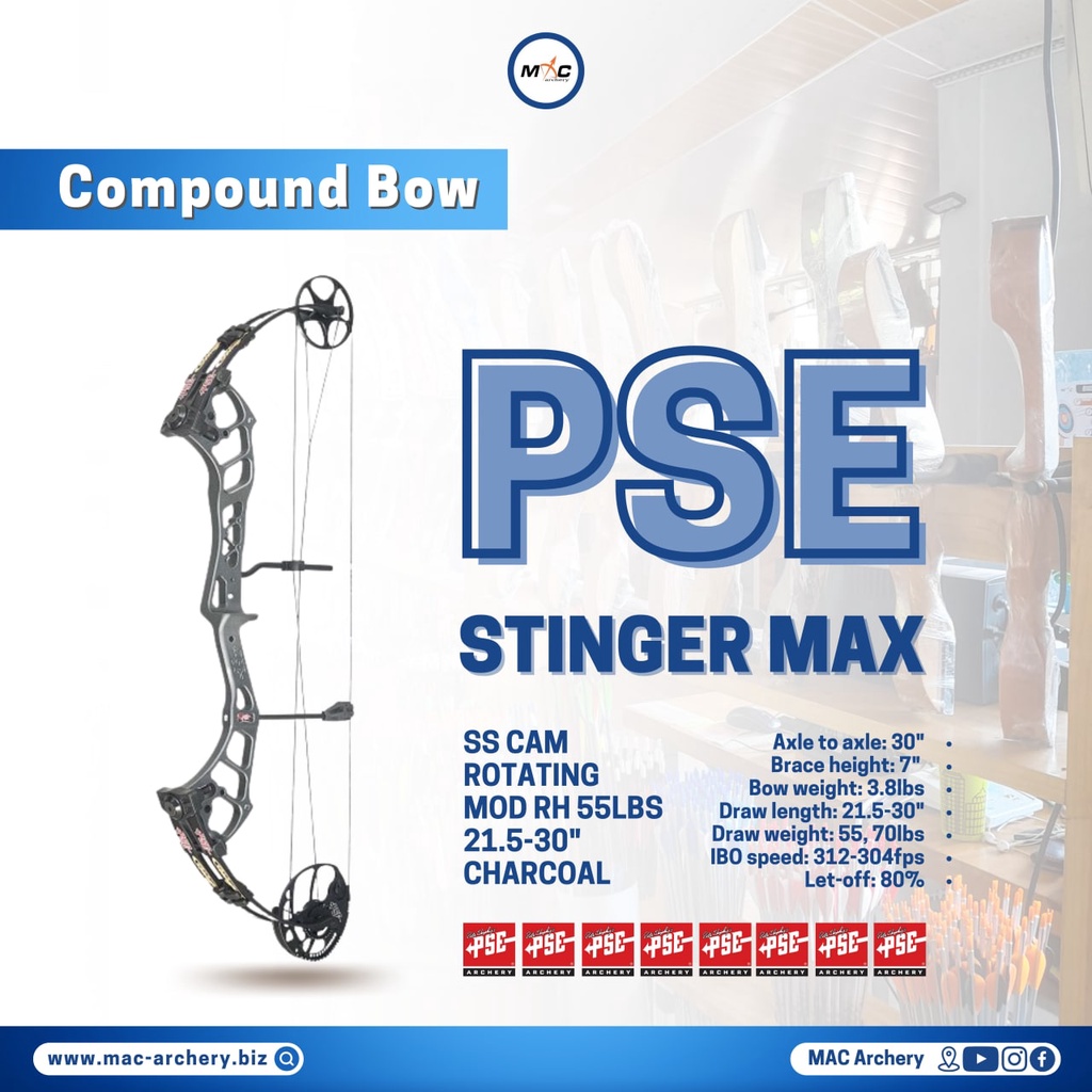 pse stinger compound bow busur panahan busur panah