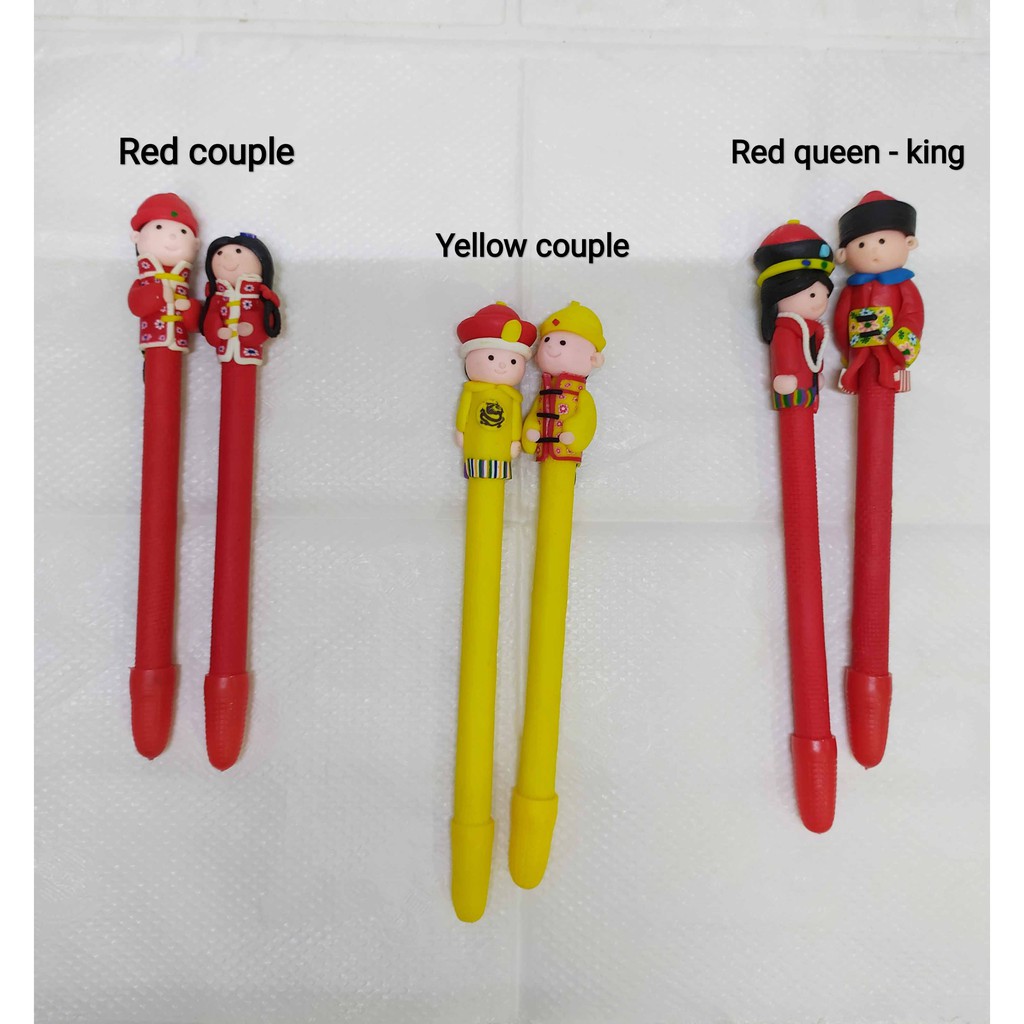 Pulpen couple - Karakter Chinese Unik cute pen