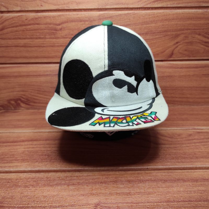 TOPI VINTAGE BIG LOGO DISNEY MICKEY MOUSE SECOND
