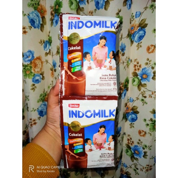 Susu Bubuk Indomilk Coklat 37gr x 10 sachet