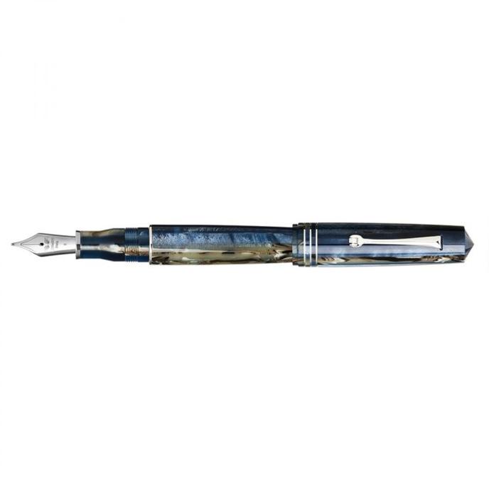 

Leonardo Momento Zero Grande Fountain Pen #6 Nib Lamy Montblanc - Dark Hawaii ---Terbaru---