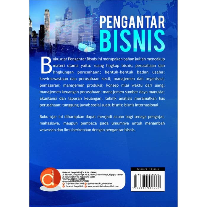 Buku Ajar Pengantar Bisnis Penulis Sattar Shopee Indonesia