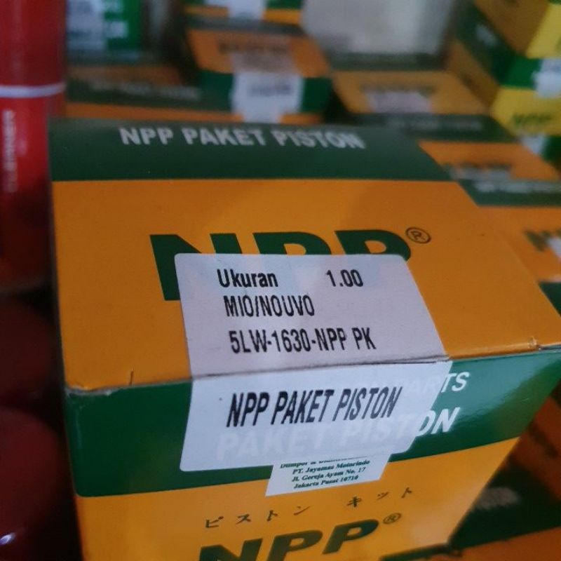 Piston Kit NPP 5TL MIO SPORTY MIO FINO KARBU MIO NOUVO MIO SOUL