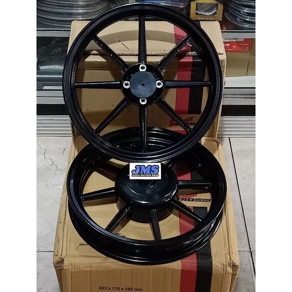 Velg Racing V Rossy P8 Beat/ Vario 110/ Scoopy Hitam