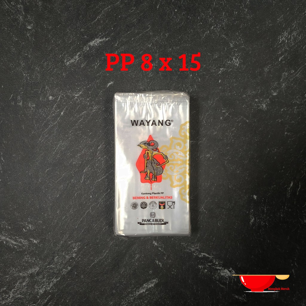 Jual Pp Wayang Ukuran 8 X 15 Kantong Plastik Bening Shopee Indonesia 0023