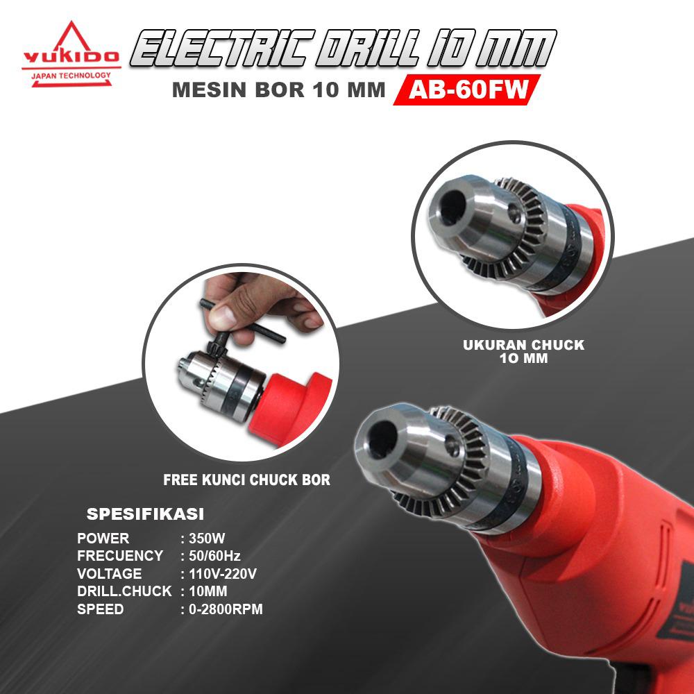 MESIN BOR LISTRIK Besi Kayu Drill 10 MM MIKAYO Tools Electric 2 arah Bolak Balik modern maktec besi kayu ga bisa tembok low Watt terendah Bolak Balik Murah, berkualitas dan terlaris 10 mm Tersedia 3 merk berbeda