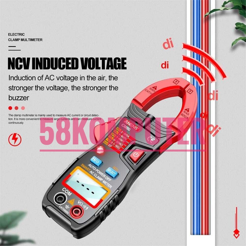 Tang Multitester Digital Clamp Tang Amper Digital ANENG Alat Ukur Listrik Digital Clamp Multimeter Digital Clamp Multimeter Tang Ampere Digital Multimeter ANENG Multimeter Voltage Tester Clamp