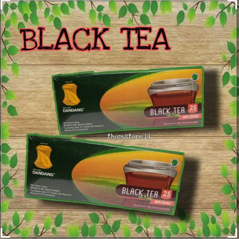 

Black Tea | Teh Hitam | 25 Kantong Teh Dandang