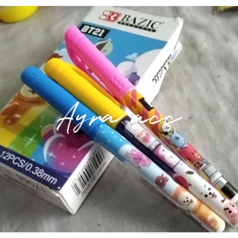 

Pulpen karakter BTS / Pen gel BTS