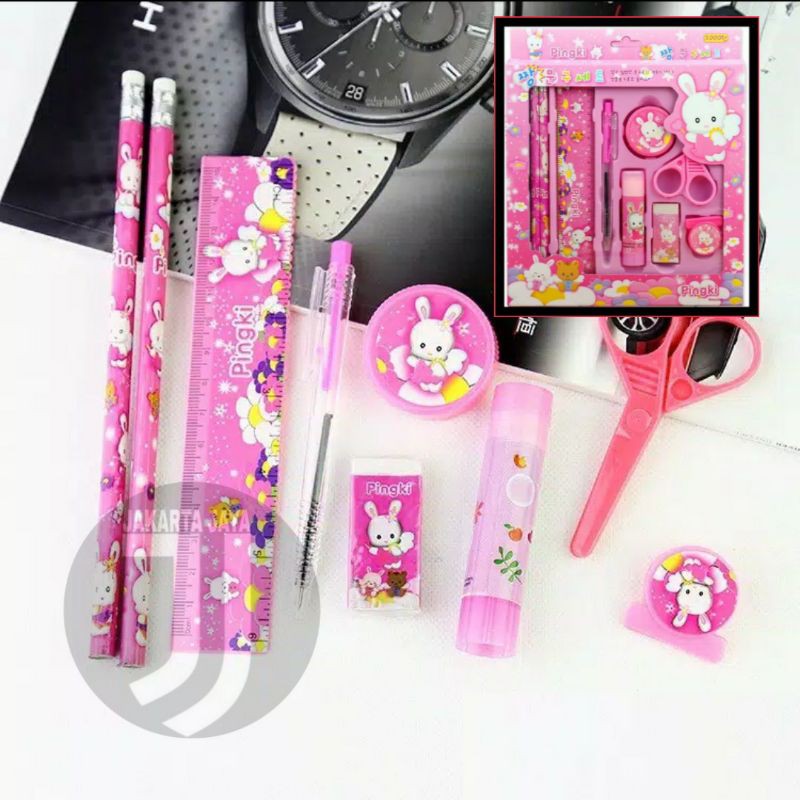 

SET LENGKAP ALAT TULIS ANAK 9 IN 1/ SET ALAT TULIS ANAK SEKOLAH