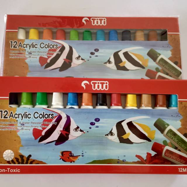

Titi 12 acrylic colors