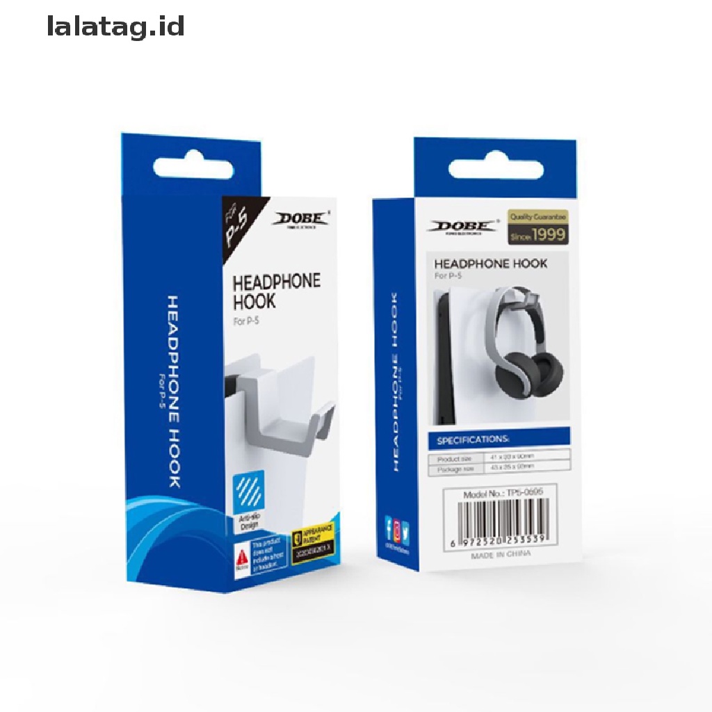 (Flyag) Kait Gantungan Headphone PS5 Untuk Samping Meja