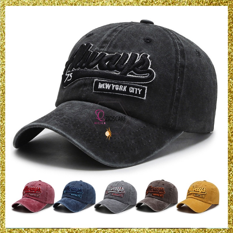 TOPI PRIA DISTRO BASEBALL ALWAYS JEANS BASEBALL CAP IMPORT PRIA WANITA HIGH QUALITY TQX