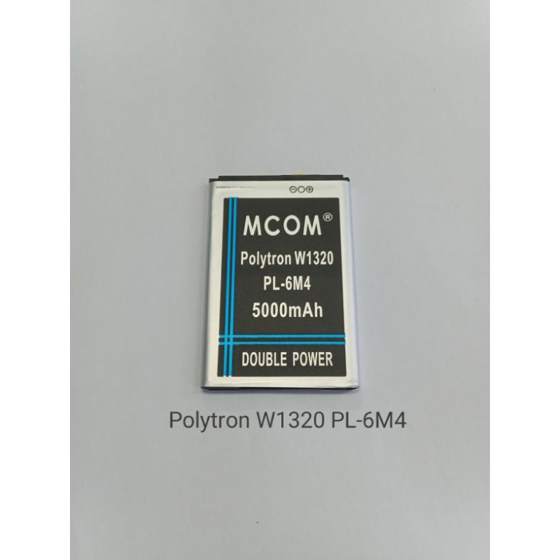 baterai Polytron W1320 PL 6M4 / Rocket T4 R2506 PL 7R5B double power battery