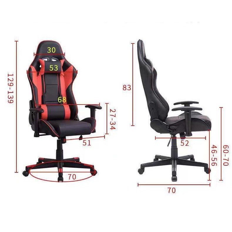 Sage SG-801 Gaming Chair / Kursi Gaming With Footrest / Sage SG 168 / Sage 168