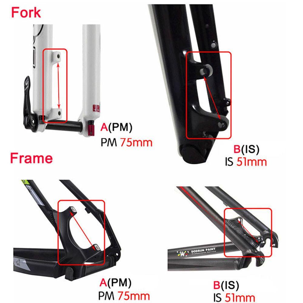 Adaptor Rem Cakram Nanas 180mm 203mm Rotor Sepeda Gunung A To B