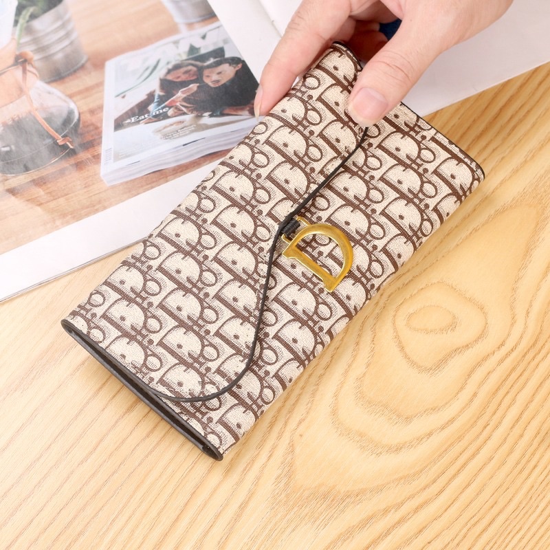 TI 3102 - DOMPET PANJANG WANITA IMPORT MURAH DOMPET BRANDED KOREA - H