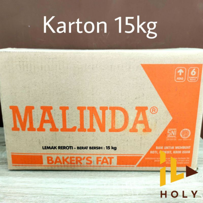 

Malinda Mentega Putih Bakers Fat Karton (15kg) / Malinda Baker's Fat