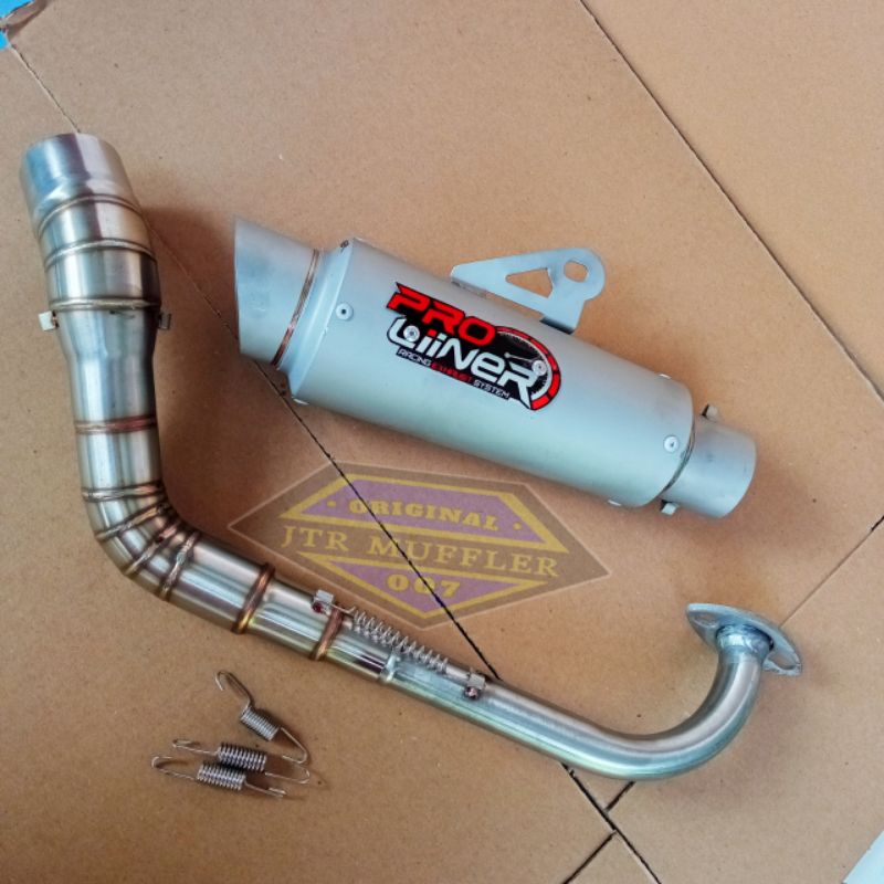 Knalpot Proliner fullsystem Nmax old new Aerox 155 Lexi