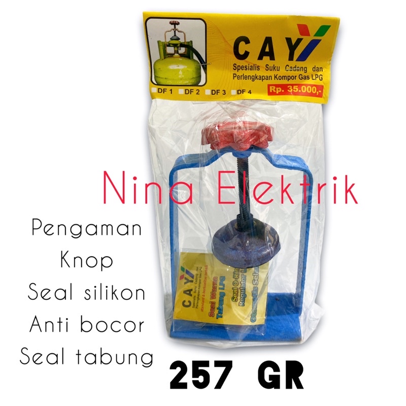 (SUPER TEBAL) PENGAMAN REGULATOR LENGKAP DENGAN SEAL TABUNG