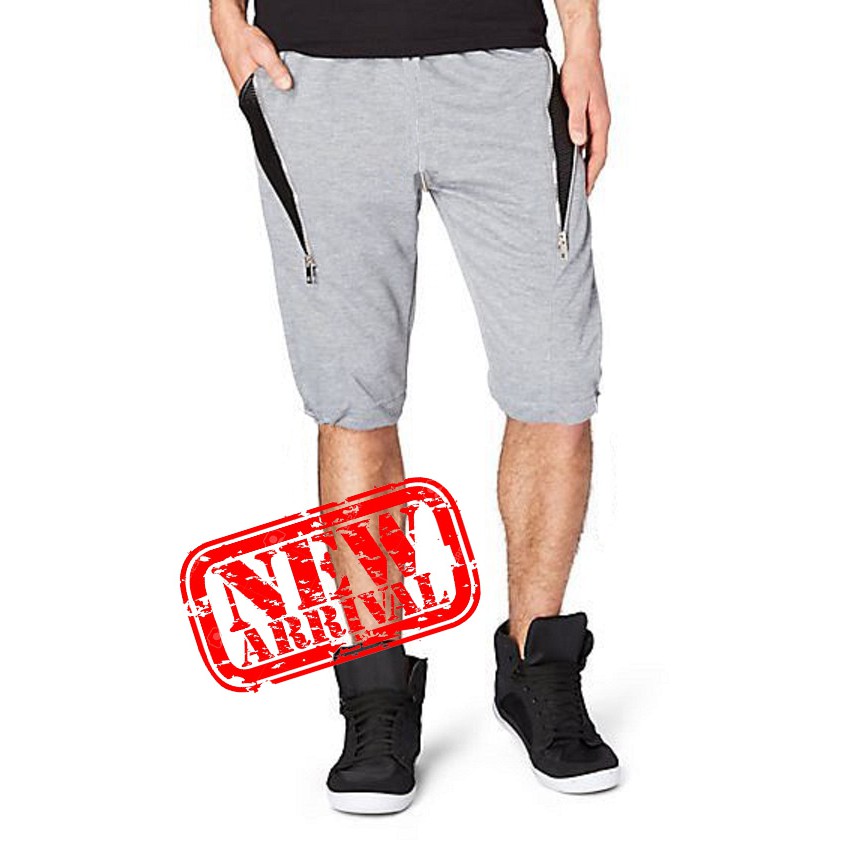 Joger Pants Pria Jogger Sweatpants Celana Sedengkul JACQUE Abu Grey