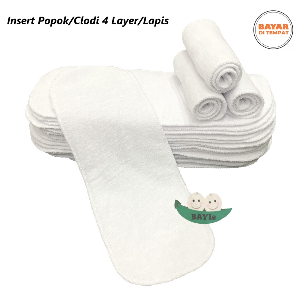 BAYIe - 12 Pcs Popok / Celana Bayi Kain Cuci Ulang KANCING / Diapers / Celana Lampin / Clodi Murah