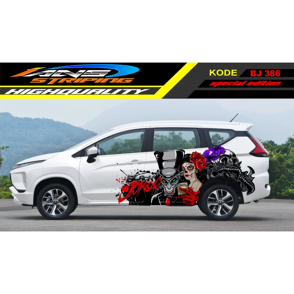 STICKER MOBIL XPANDER , INNOVA / DECAL STICKER MOBIL, INNOVA, RUSH, TERIOS / STICKER VARIASI MOBIL