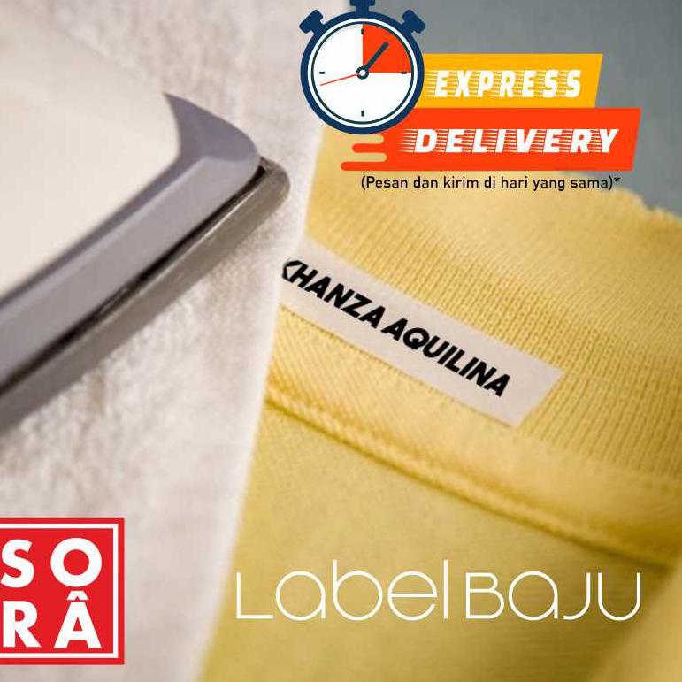 

BIG SALE LABEL SETRIKA / LABEL NAMA BAJU / LABEL LAUNDRY / LABEL NAMA BAJU TAHAN PANAS SETRIKA