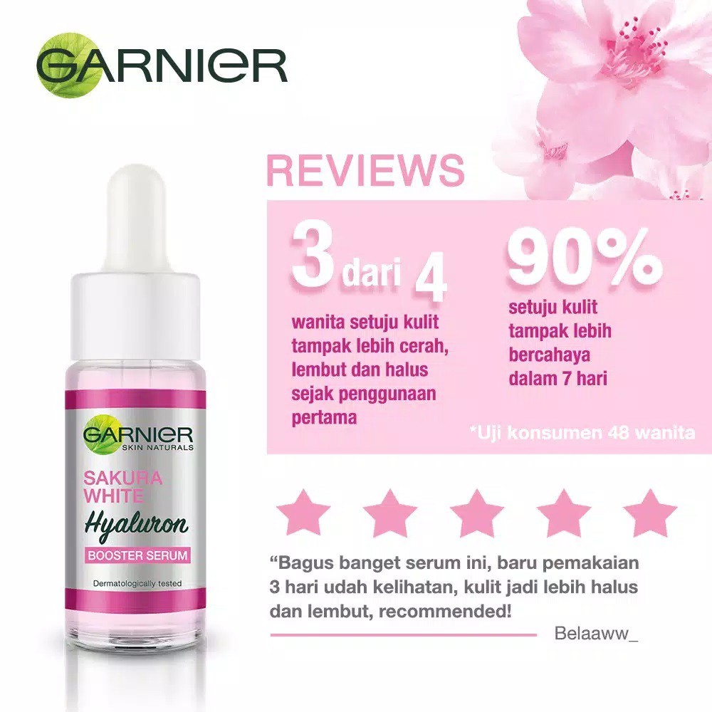 Garnier Sakura Hyaluron Serum 15ml