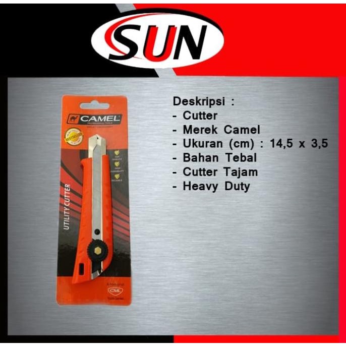 Cutter  Camel | Pemotong Kertas / Kardus