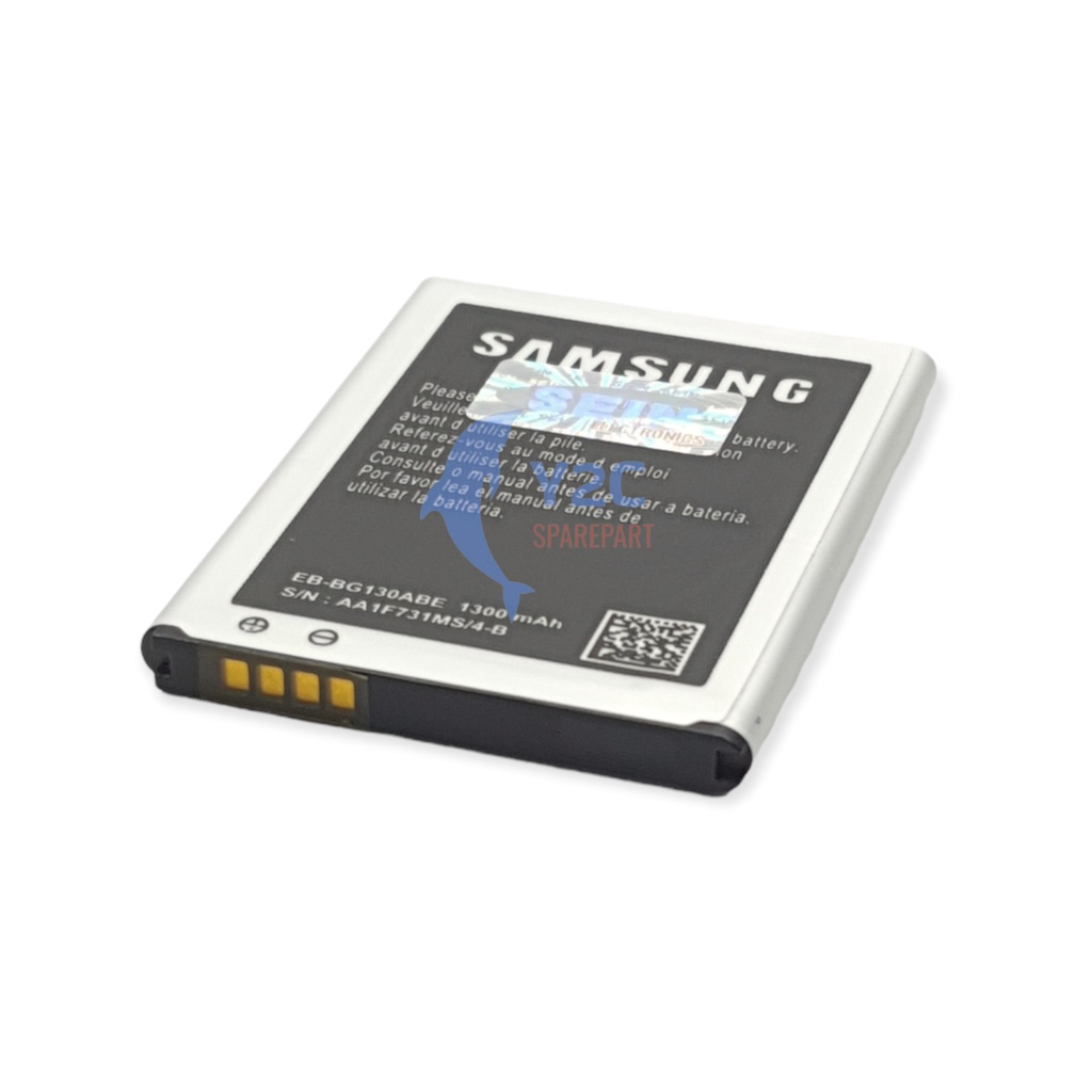 BATERAI ORIGINAL OEM SAMSUNG G130 / GALAXY YOUNG 2 / EB-BG130ABE / BATRE / BATERE / BATRAI / BATREI ASLI MURAH TERMURAH