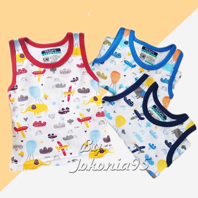 Singlet Anak RIDGES - Baju Anak Kaos Kutung