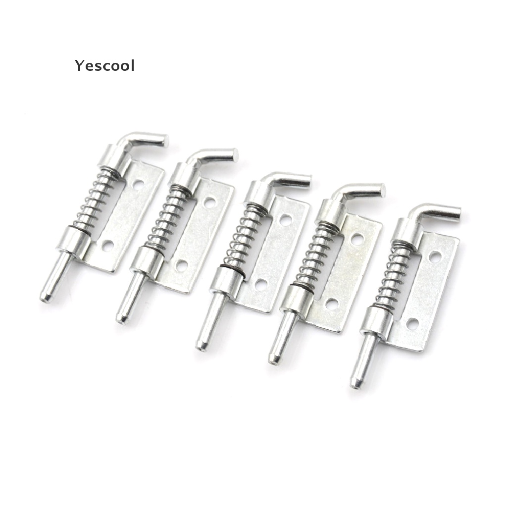 Yescool 5 PCS Kunci Grendel Model Pegas Warna Silver