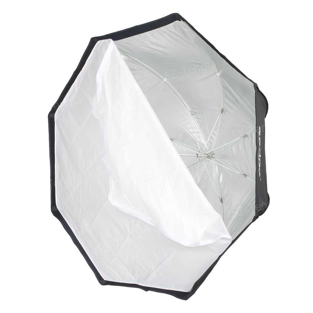 Payung Studio Octagonal Softbox Reflektor Diffuser Lampu Flash 120 CM Soft Box Perlengkapan Fotografi Berkualitas