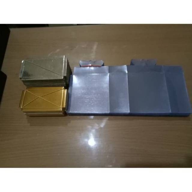 Kotak Mika Souvenir &amp; Kemasan Souvenir Uk. 13 x 13 x 9 Kupu