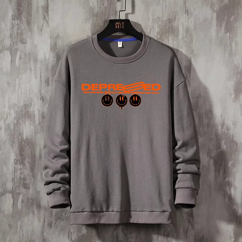 Sweater Unisex DEPRESED Sweater Unisex Terbaru