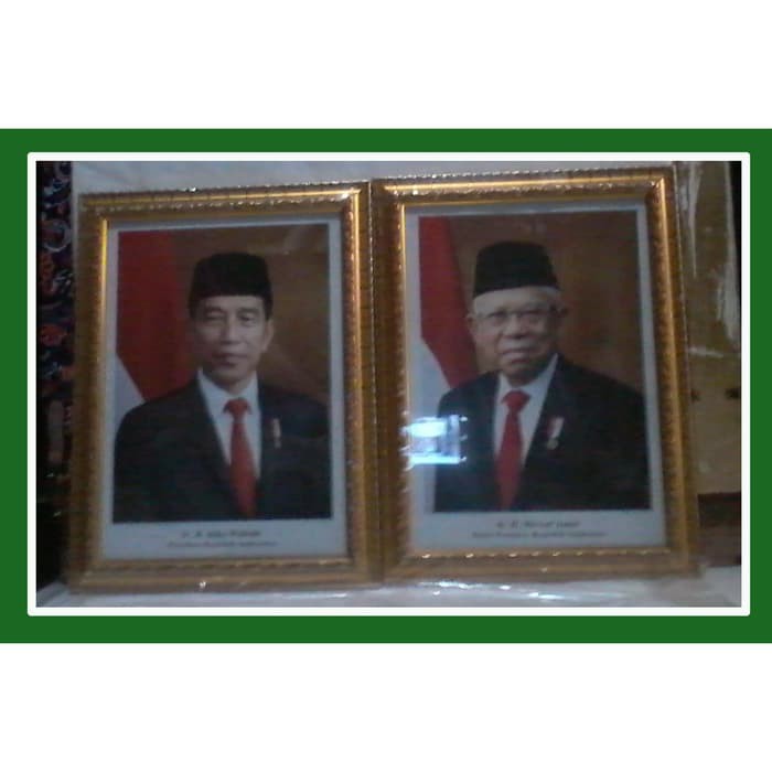 Frame Foto Presiden&Wakil 25x35 cm