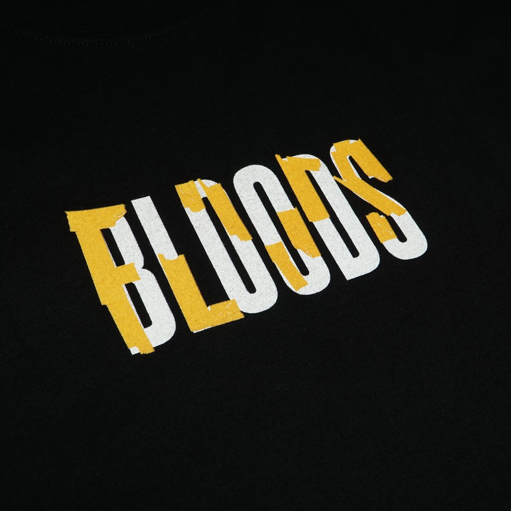 Tshirt Baju Kaos Distro Bloods Tapeducked / Kaos Distro Pria Wanita