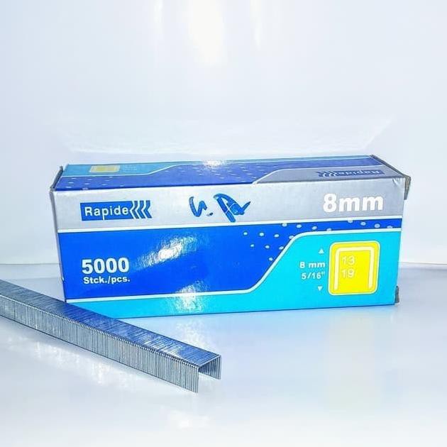 

Best Seller>>.>cvf-840 isi Refill Stapler Steples Tembak 8 mm 13/8 Benz 5000 pcs