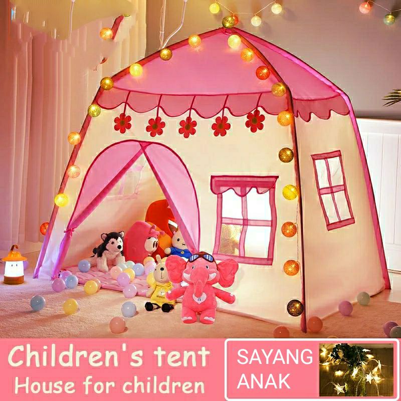 Tenda Anak Rumah Castle Playhouse New Jumbo 130x130x100