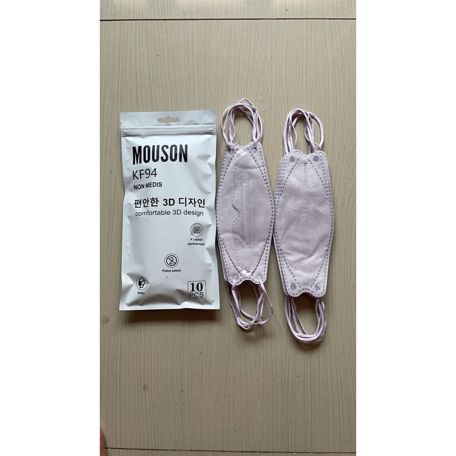 masker mouson / masker kf94 /masker evo kf94 / masker diposable / penutup hidung mouson