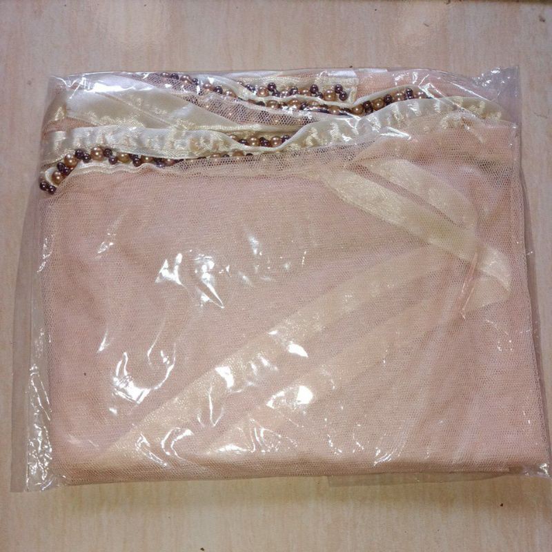 slayer pengantin / hijab pengantin / veil pengantin / selendang pengantin-Coksu
