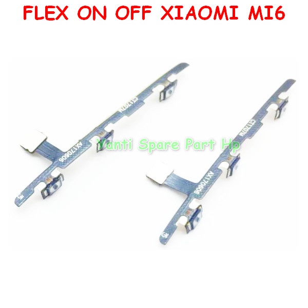 Flexible On Off Xiaomi Mi6 Mi 6 Original New