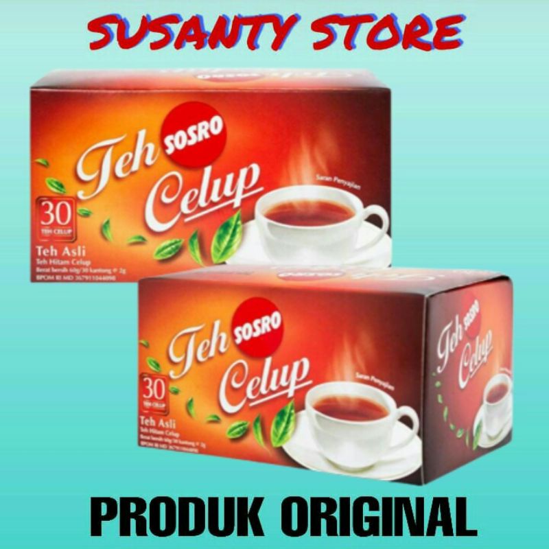 

SOSRO TEH CELUP HITAM KANTONG.