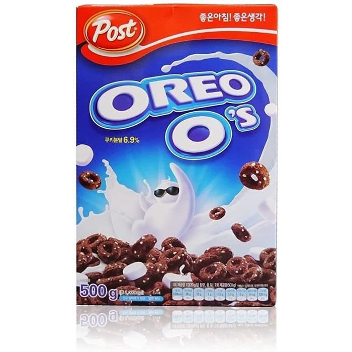OREO POST OREO COKLAT CEREAL 250 GR NON HALAL MADE IN KOREA