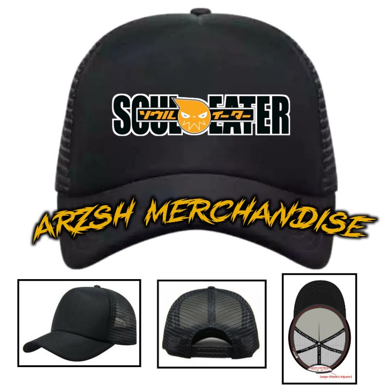 Topi Anime Soul Eater - Topi Trucker Anime Soul Eater