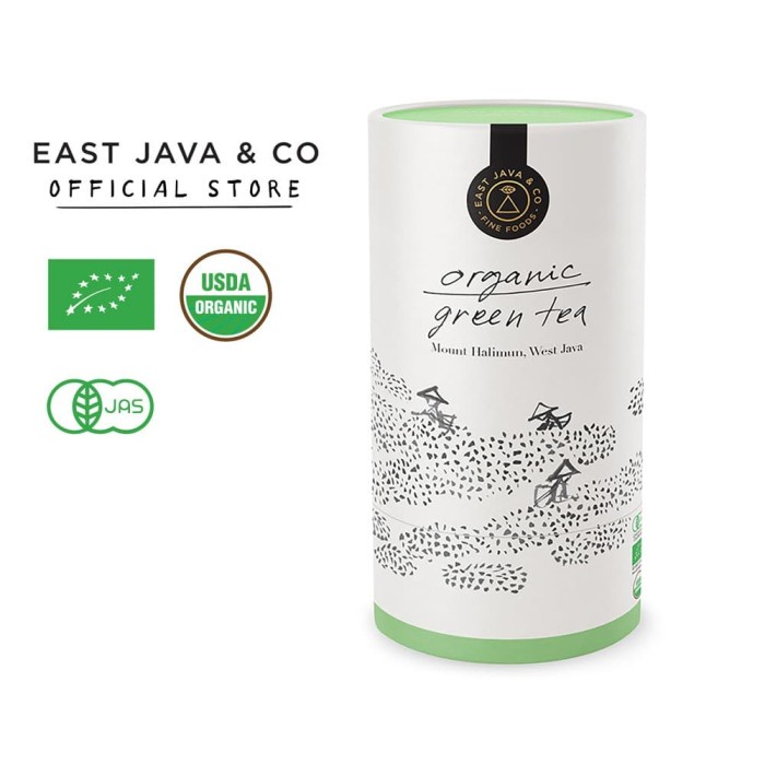 

(BISA COD) East Java & Co Organic Green Tea - Loose Leaf 40g (Teh Hijau Organik)